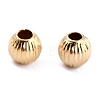 Long-Lasting Plated Brass Beads KK-O133-001B-G-2