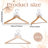 Wood Wedding Bride Clothes Hangers DIY-WH0504-924B-3