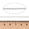 Non-Tarnish 304 Stainless Steel Cable Chains X-CHS-Q001-10-100m-3