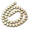 Electroplated Synthetic Non-magnetic Hematite Beads Strands G-L613-L01-02C-2