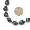 Two Tone Acrylic Twist Beaded Necklaces NJEW-JN05840-02-3