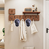 3Pcs Plastic Half Hat Stay Baseball Cap Holder AJEW-FH0009-30-5