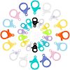 CHGCRAFT 2 Style Plastic Lobster Claw Clasps KY-CA0001-13-1