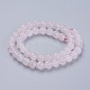 Natural Pink Calcite Beads Strands X-G-F687-01A-2