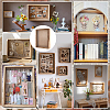 Wall-mounted Wooden & Acrylic Plant Specimen Box AJEW-WH0752-475-5