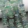 Natural Green Fluorite Beads Strands G-Z155-B02-01-1