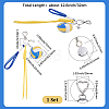 1Pc Sports ThemePU Leather Keychains KEYC-SP0001-67D-2