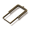 Alloy Open Back Bezel Pendants PALLOY-I223-07AB-2