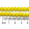 Opaque Glass Beads Stands EGLA-A035-P6mm-D04-5