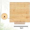 Square Bamboo Crochet Blocking Board for Handmade DIY Knitting & Crochet PW-WG04E2A-01-1