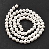Electroplated Shell Pearl Beads Strands BSHE-K017-5mm-2