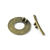 Tibetan Style Alloy Toggle Clasps LS-MLF10975Y-NF-2