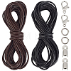DIY Cowhide Cord Necklaces Bracelets Making Kits DIY-CL0002-47-7
