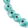 Handmade Evil Eye Lampwork Beads Strands LAMP-G164-10C-01-3