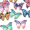 12Pcs 6 Colors Printed Alloy Pendants FIND-FS0001-28-5