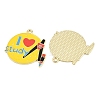 Alloy Enamel Pendants ENAM-L055-01K-02-2