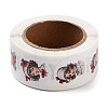 Christmas Round with Word Roll Stickers DIY-S045-01E-3