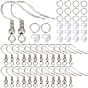 SUNNYCLUE 200Pcs 316 Surgical Stainless Steel Earring Hooks DIY-SC0024-18-1