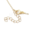 Alloy Enamel Heart Pendants Necklaces NJEW-JN04772-01-5
