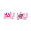 Alloy Enamel Sports Pendants ENAM-T022-74P-1