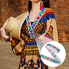 Ethnic Style Embroidery Polyester Ribbons OCOR-WH0077-34B-3