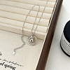 925 Sterling Silver Ring with Apple Pendant Necklaces for Christmas Gift FS-WG3DD5F-01-1
