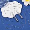 600Pcs 304 Stainless Steel Eye Pins STAS-FS0002-15-5