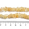 Natural Citrine Beads Strands G-O049-B-29A-4