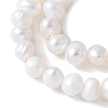 Natural Cultured Freshwater Pearl Beads Strands PEAR-I007-07N-04A-4