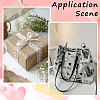 20Pcs Alloy Charm Keychains KEYC-SC00025-5