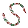 Gradient Color Cubic Zirconia Bead Strands ZIRC-F144-02A-3