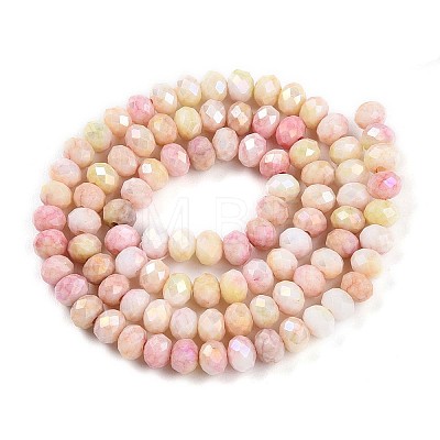 Ombre Effect Dyed Glass Beads Strands X-GLAA-C023-02-A03-1