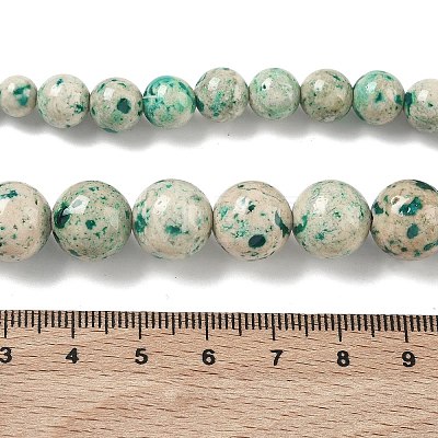 Natural Fossil Graduated Beads Strands G-F830-A03-01C-1