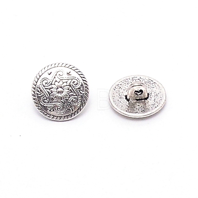 Alloy Buttons BUTT-WH0021-05AS-1