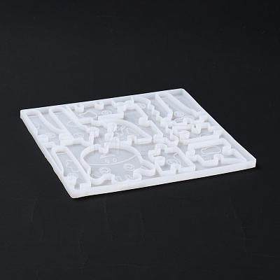 Giraffe DIY Puzzle Silicone Molds DIY-G046-20-1