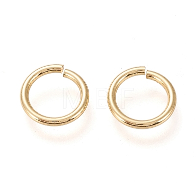 Brass Open Jump Ring KK-L006-017B-G-1