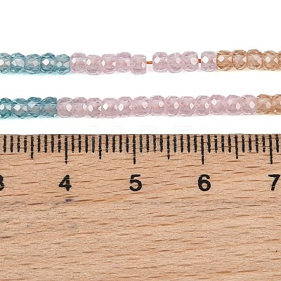 Cubic Zirconia Beads Strands ZIRC-P125-2x3mm-13-1