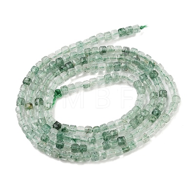 Natural Green Strawberry Quartz Beads Strands G-H042-B11-01B-1