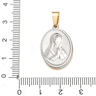 Religion 304 Stainless Steel Pendants STAS-H264-13D-ASG-1