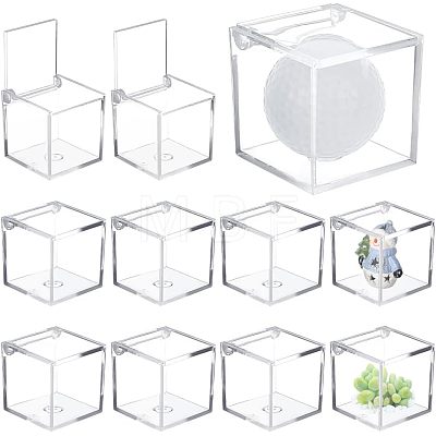 Transparent Plastic Gift Boxes CON-WH0003-14-1