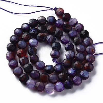 Natural Agate Beads Strands G-N326-98D-1