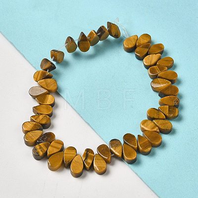 Natural Tiger Eye Beads Strands G-B064-B33-1