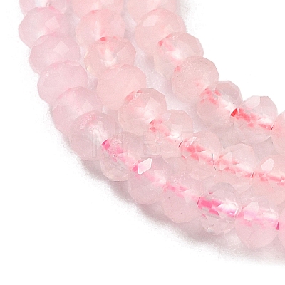 Natural Rose Quartz Beads Strands G-N342-22-1