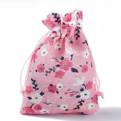 Burlap Packing Pouches Drawstring Bags ABAG-L016-A06-1