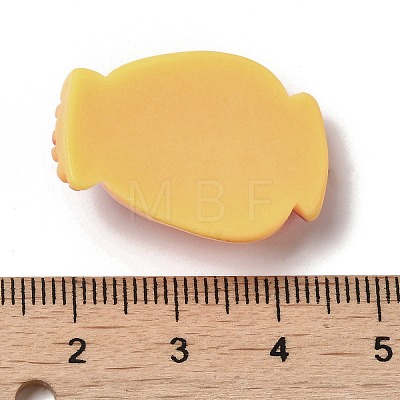 Easter Opaque Resin Cabochons CRES-P028-03B-1