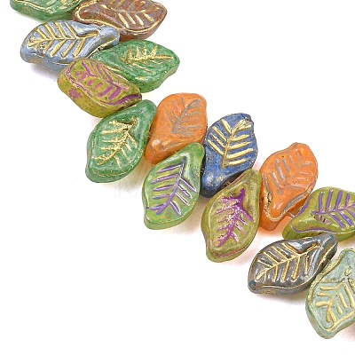 Baking Paint Glass Beads GL-CBA4370-08-1