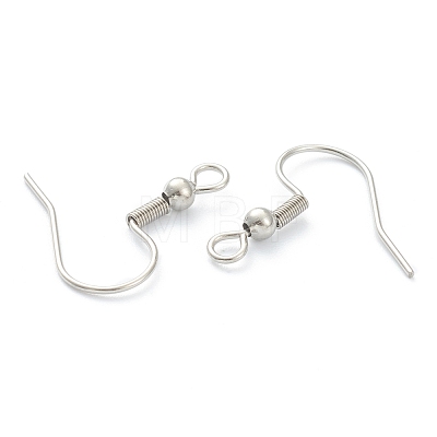 316 Surgical Stainless Steel Earring Hooks X-STAS-M288-06P-A-1