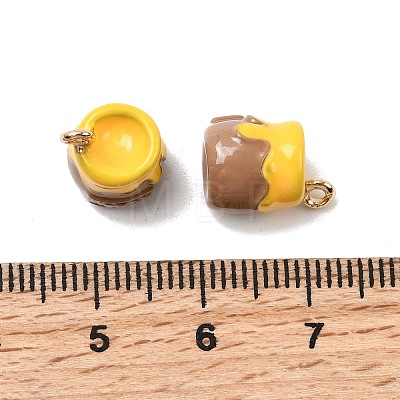 Alloy Enamel Charms FIND-C077-01-1
