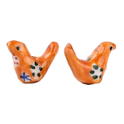 Handmade Porcelain Beads PORC-N013-07C-1