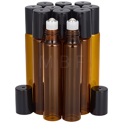 15Pcs Glass Essential Oil Empty Roller Ball Bottle CON-GF0001-26-1